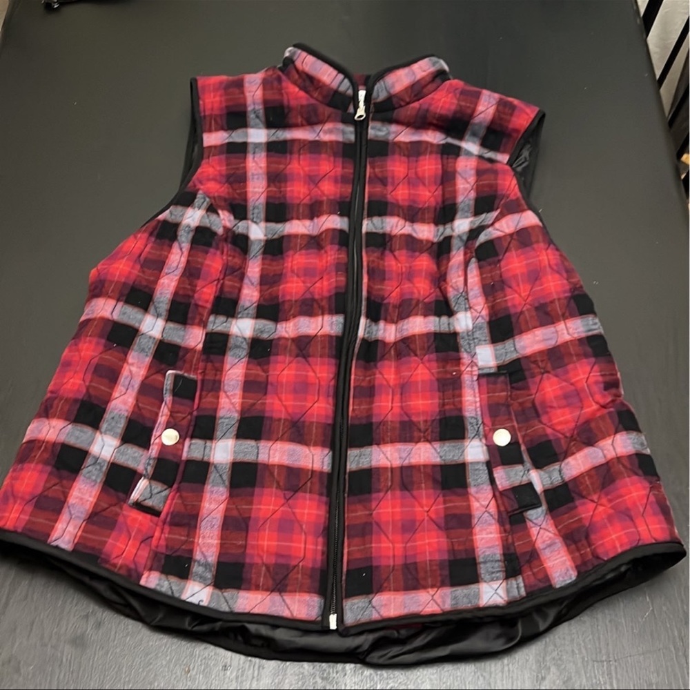Croft & Barrow flannel vest
